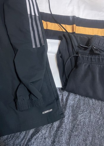 Adidas trio orjinal kapşonlu ceket - Görsel 6