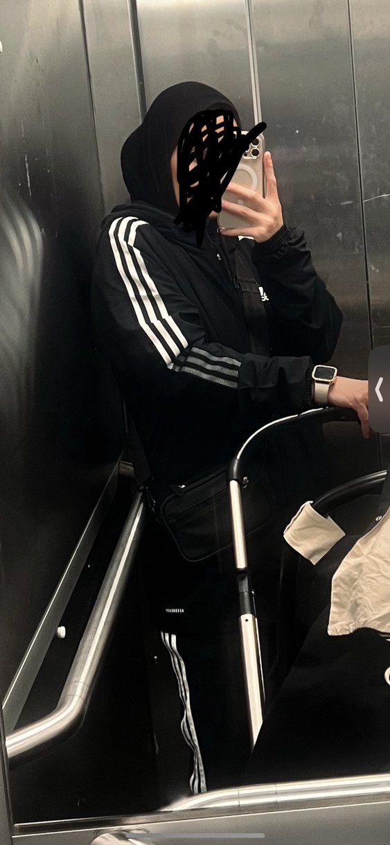 Adidas trio orjinal kapşonlu ceket - Görsel 2