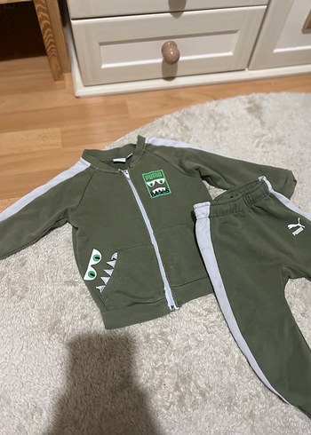 Orjinal Puma bebek eşofman takımı - Görsel 3