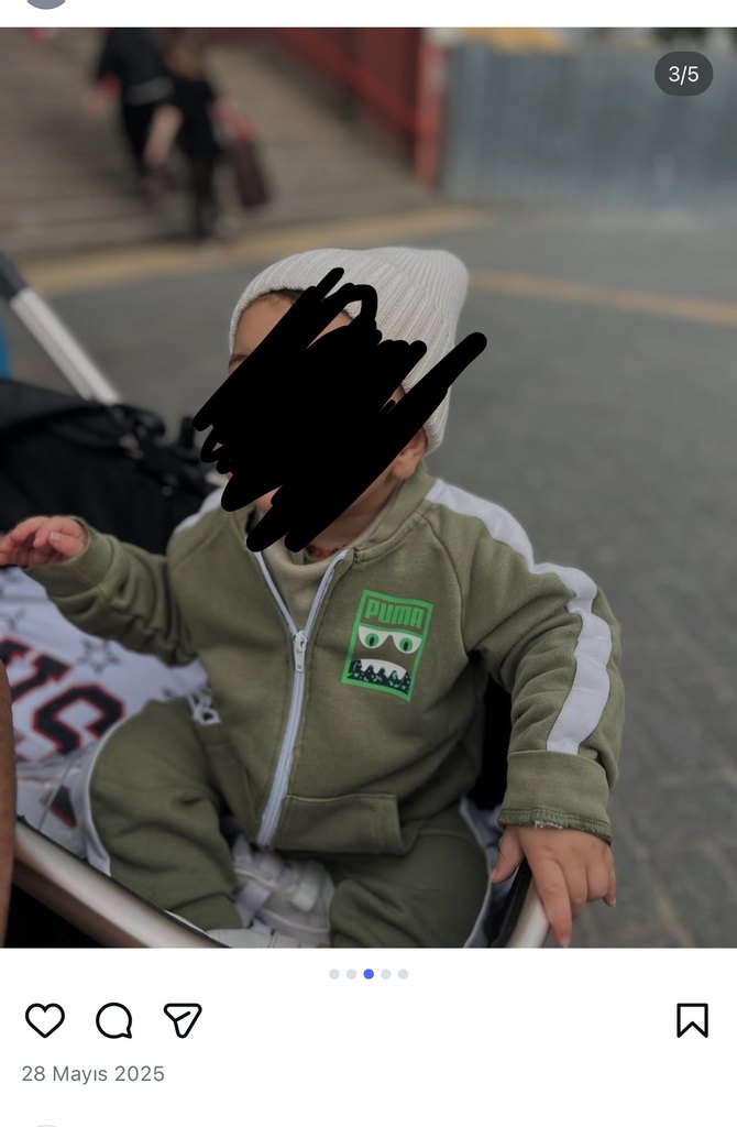 Orjinal Puma bebek eşofman takımı - Görsel 2