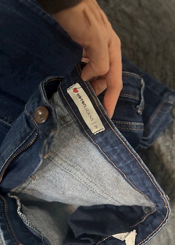 Orjinal koton kot pantolon - Görsel 6