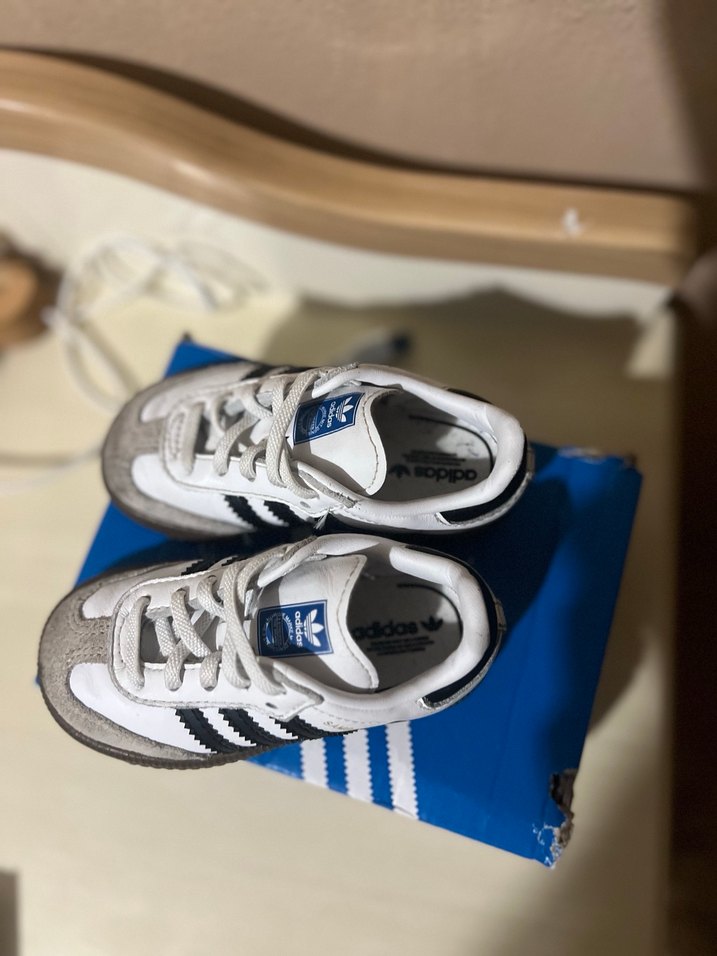 Orjinal bebek Adidas samba snekar ayakkabı - Görsel 4