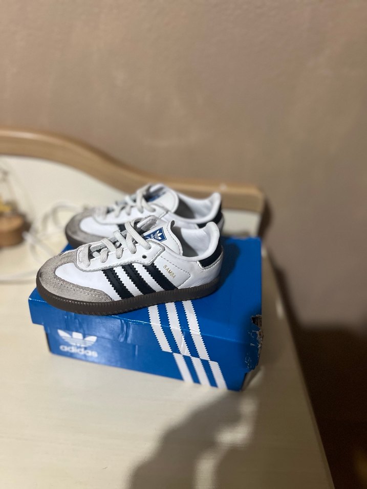 Orjinal bebek Adidas samba snekar ayakkabı - Görsel 3
