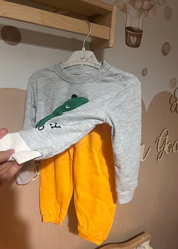 İkili erkek bebek takım sıfır hediyelik - Görsel 2