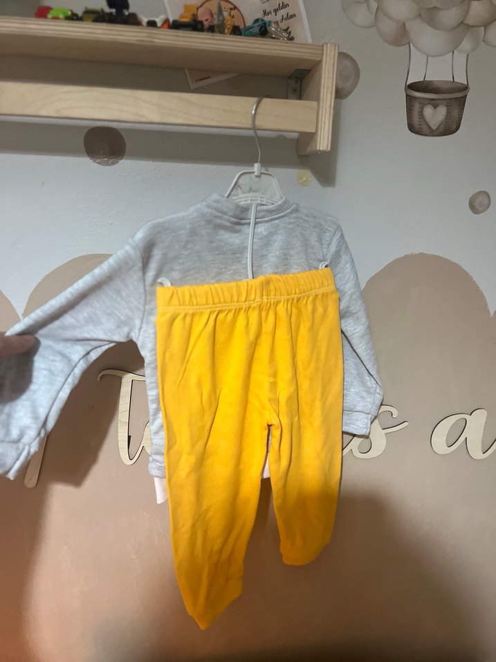 İkili erkek bebek takım sıfır hediyelik - Görsel 3