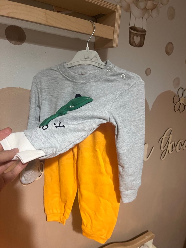 İkili erkek bebek takım sıfır hediyelik - Görsel 2