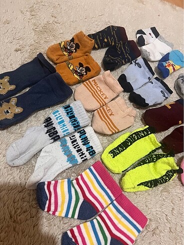 0-6 ay bebek çorapları yazlık kışlık - Görsel 5