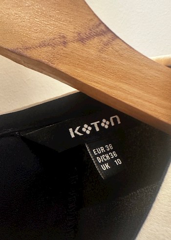 İnci Detaylı Siyah Gömlek - Görsel 2