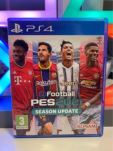 PS4 PS5 Pes 2021 Türkçe Pes 21