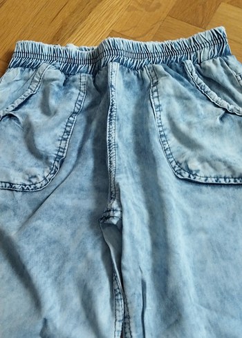 cocuklar için 4)5 Mavi Bol Kesim i Kot Pantolon - Görsel 2