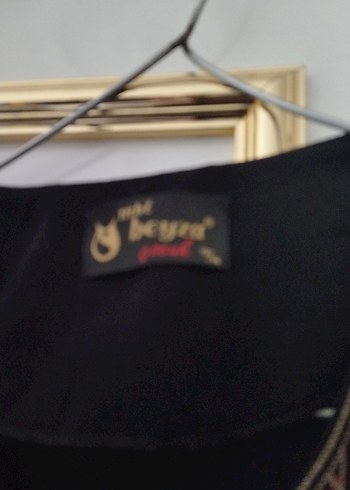 Siyah Uzun Kollu Kadın Elbise 12/13  sorunsuz ferace cocuklar - Görsel 4