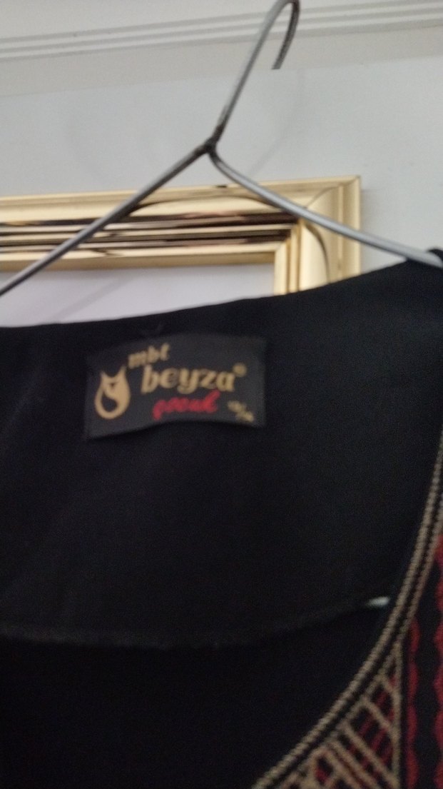 Siyah Uzun Kollu Kadın Elbise 12/13  sorunsuz ferace cocuklar - Görsel 5