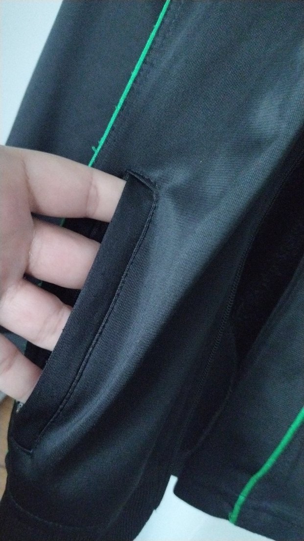 Erkek Çocuk Siyah Fermuarlı Street Wear Ceket - Görsel 2