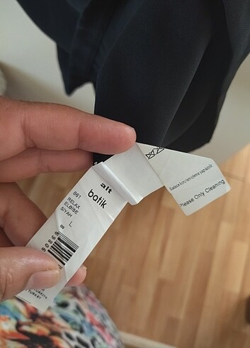 Batik marka kısa elbise sorunsuz - Görsel 5