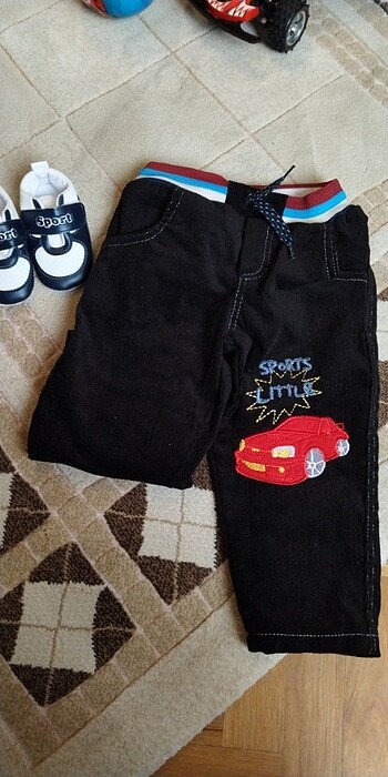 2 yas ıcın ici Polarlı kadıfe pantolon yeni sıfır  - Görsel 11