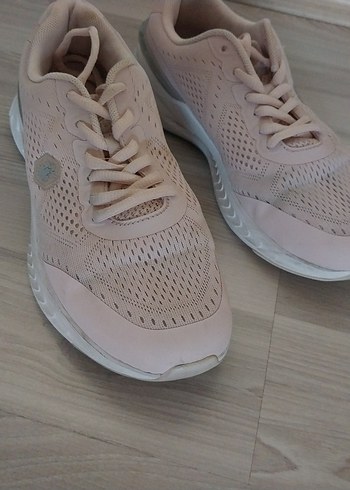 Lumberjack Pudra Rengi Bağcıklı Spor Kadın Sneaker