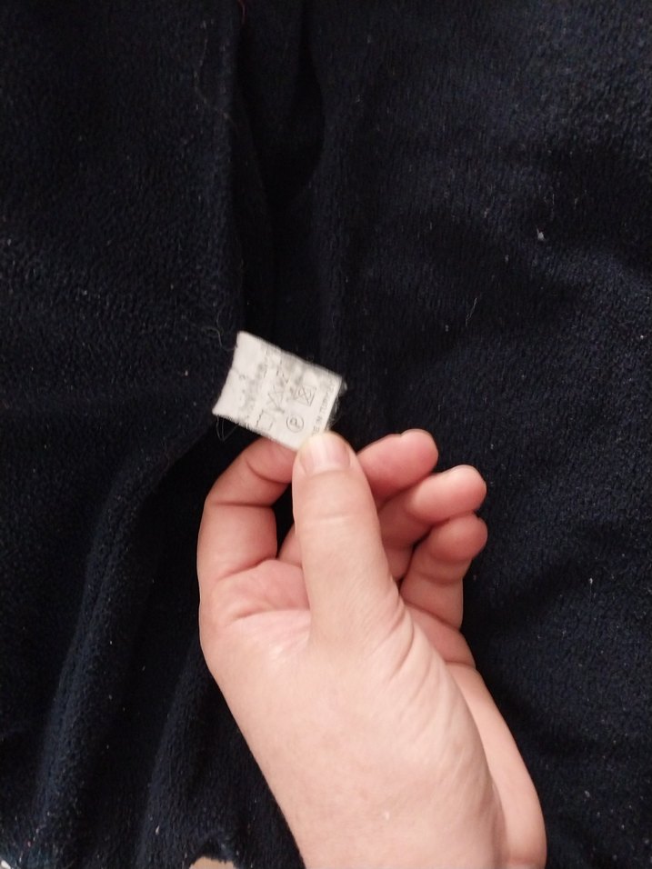 Kız Çocuk Lacivert Puantiyeli Kaban - Görsel 4