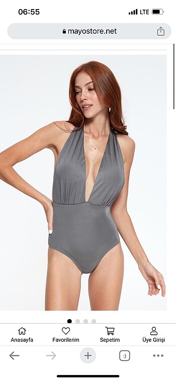 Pierre Cardin boyundan bağlı mayo