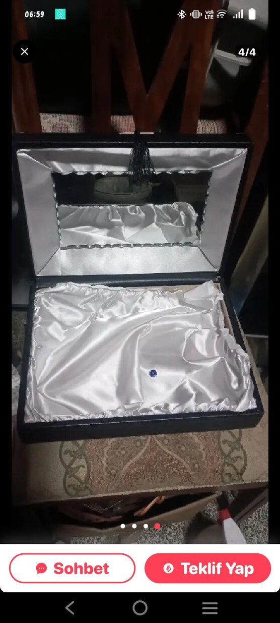 Aynalı mini sandık - Görsel 3