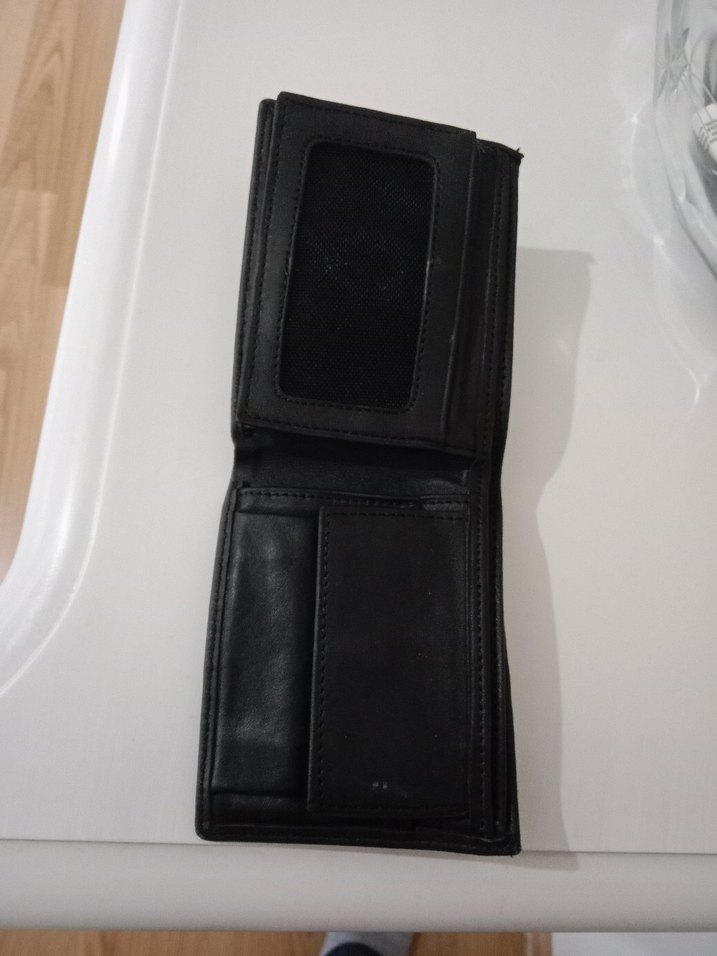 Siyah Erkek Deri Kartlık Cüzdan - Görsel 4