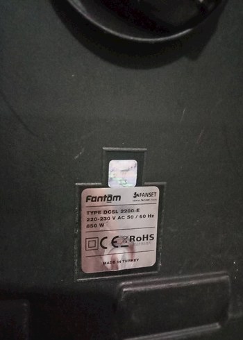 Fantom Toz Torbasız Elektrikli Süpürge - Görsel 3
