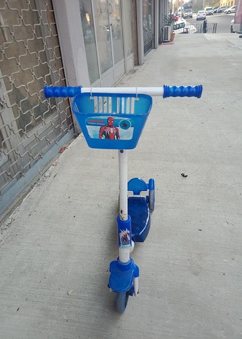 3 Tekerlekli Mavi Çocuk Scooter - Görsel 2