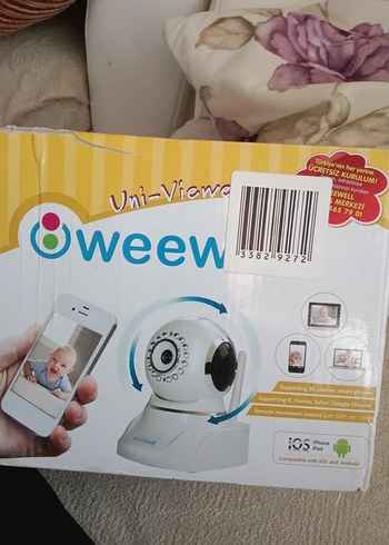 Weewell WMV900 Uni Viewer Kameralı Bebek İzleme Cihazı - Görsel 4