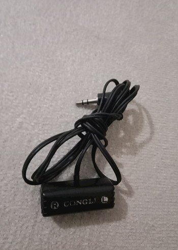 Siyah CONGLI Kablolu Kulaklık - Görsel 2