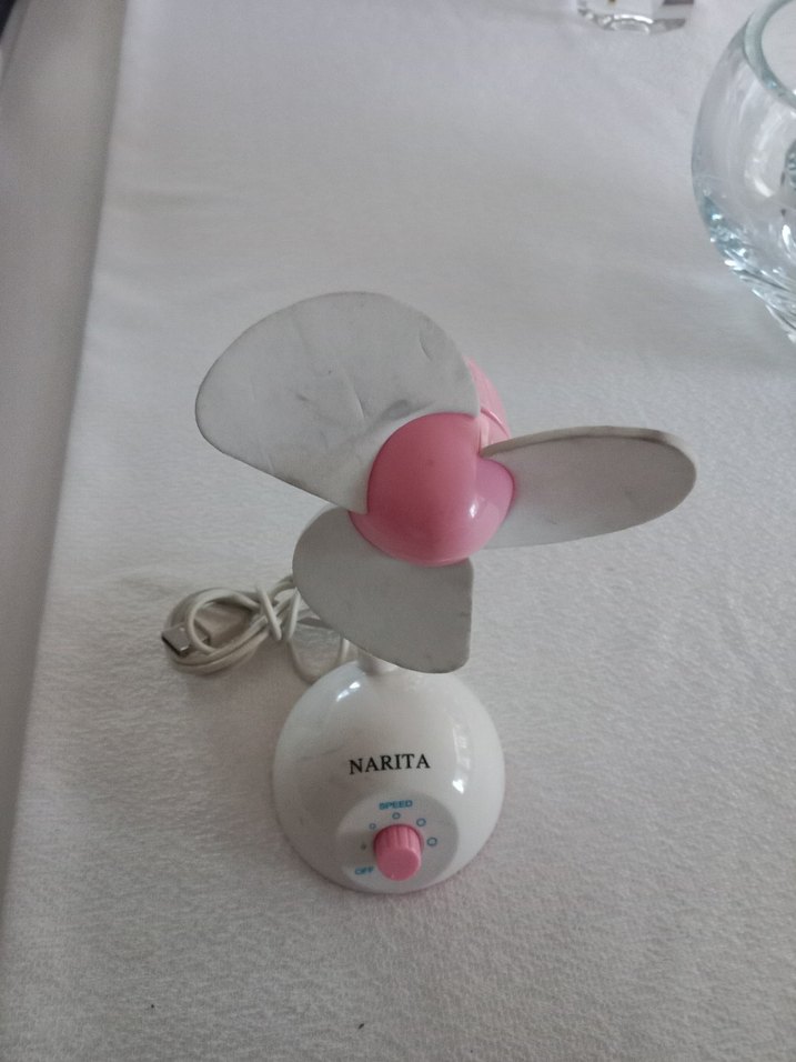 USB Mini Masaüstü Ayarlı Vantilatör - - Görsel 2