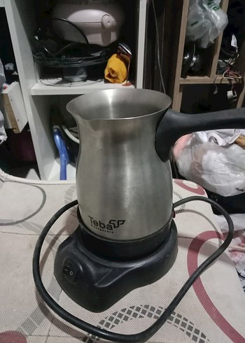 Gri Elektrikli Kahve Makinesi - Görsel 3