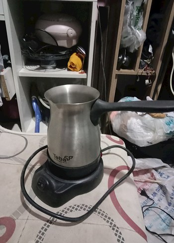 Gri Elektrikli Kahve Makinesi - Görsel 2