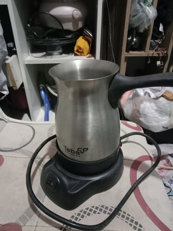 Gri Elektrikli Kahve Makinesi - Görsel 3