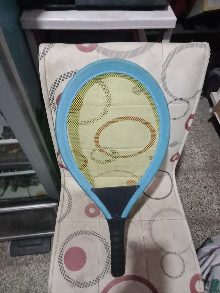 Mavi Renkli Su Oyuncağı Tenis Raketi - Görsel 2