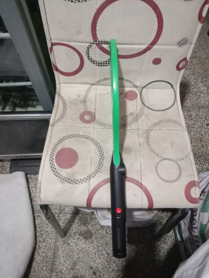 Renkli Yeşil Elektrikli Sinek Öldürücü Raket - Görsel 3