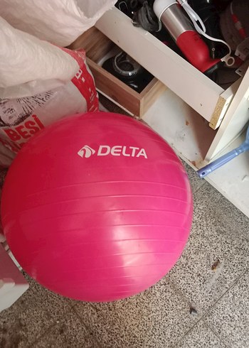 Pembe Pilates Topu Delta Marka