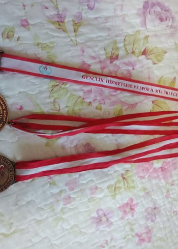 Bordo Vintage Erkek Madalya Kurdeleleri