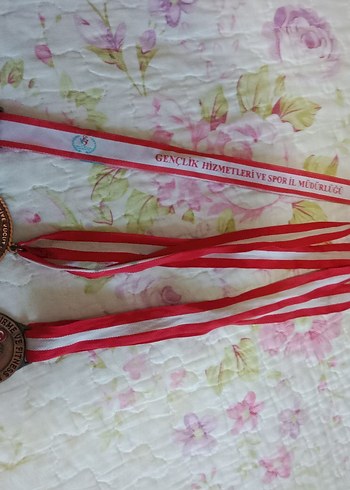 Bordo Vintage Erkek Madalya Kurdeleleri - Görsel 2