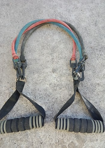 Renkli Tie-Dye Desenli Egzersiz Lastiği