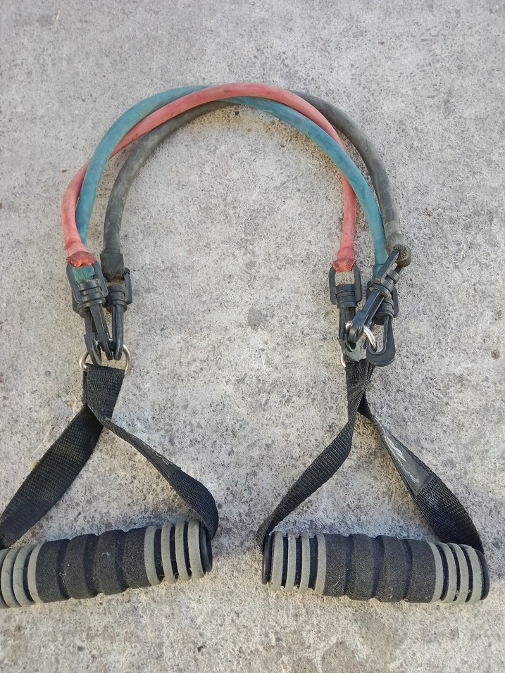 Renkli Tie-Dye Desenli Egzersiz Lastiği - Görsel 2