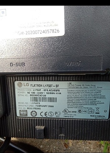 Bilgisayar monitörü 10 adet var tanesi 800tl - Görsel 3