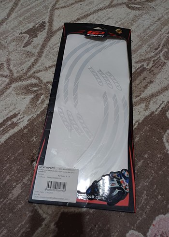 Honda dio jant sticker'i sıfır orjnal GP kompozit marka tek jant - Görsel 2