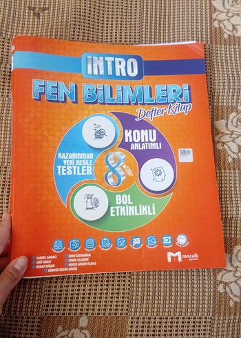 Intro Fen Bilimleri KKD kazanım kavrama soru bankası 32 haftalık
