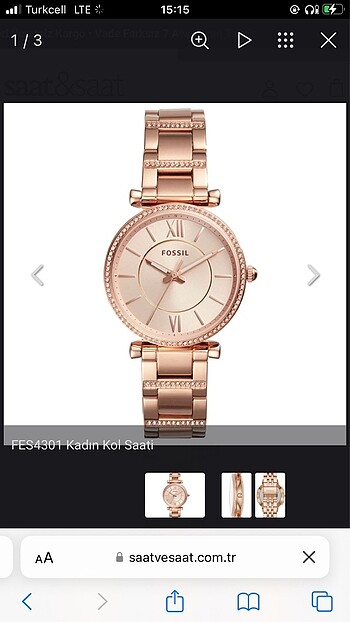 Fossil Fossil Saat