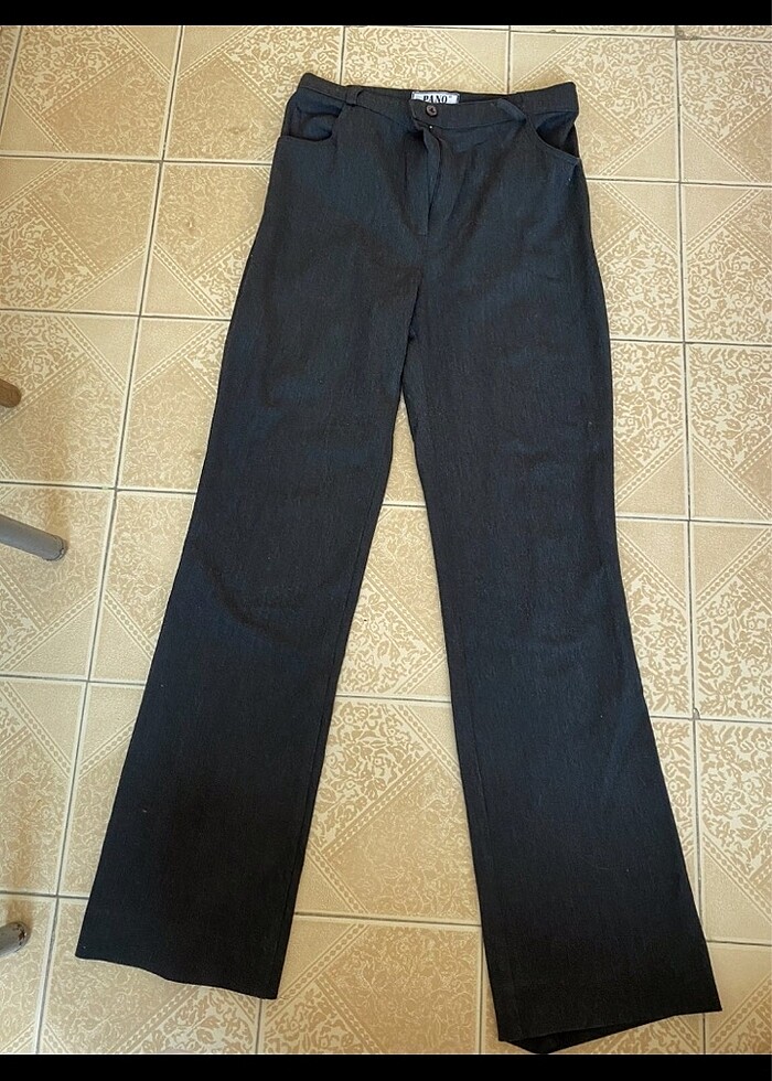 Gri Kumaş Pantolon - Görsel 3