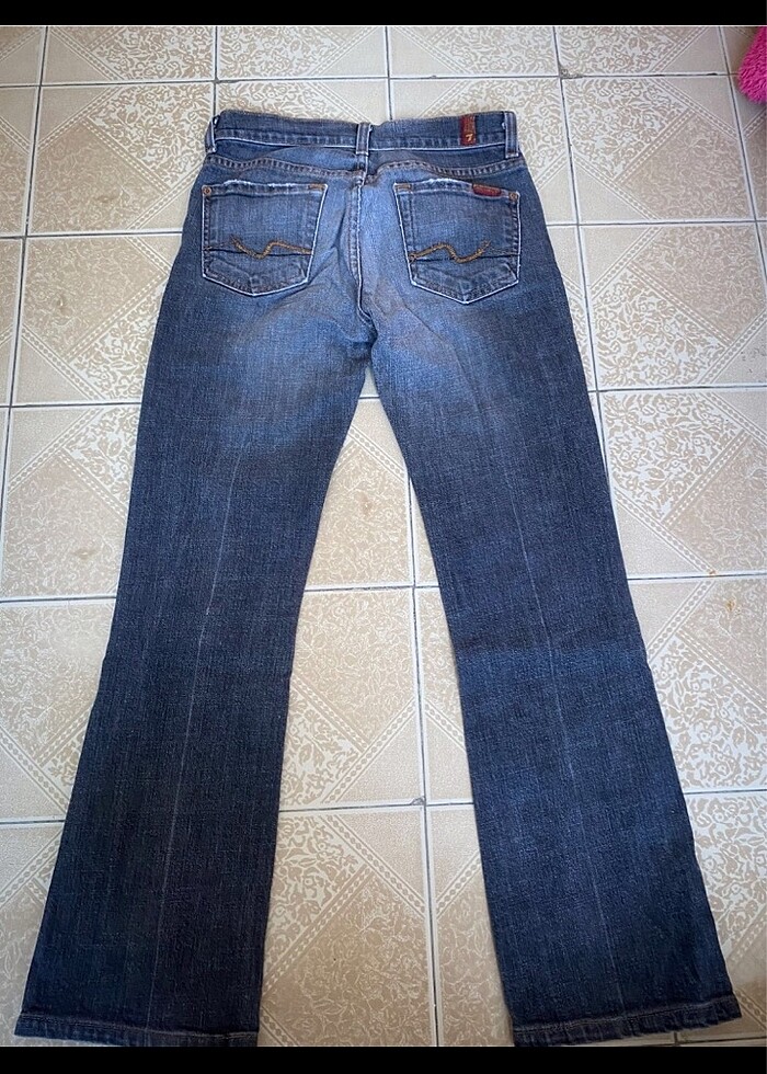 Y2K Düşük Bel Jean - Görsel 4