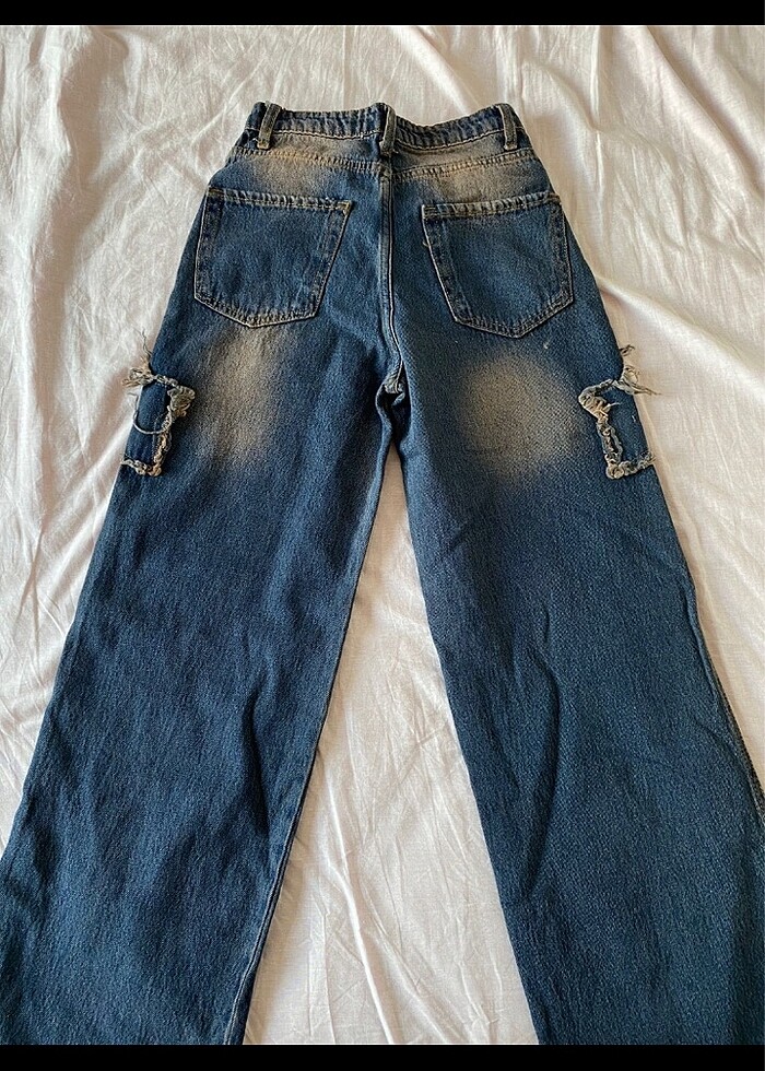 Eskitmeli Wide Leg Pantolon - Görsel 2