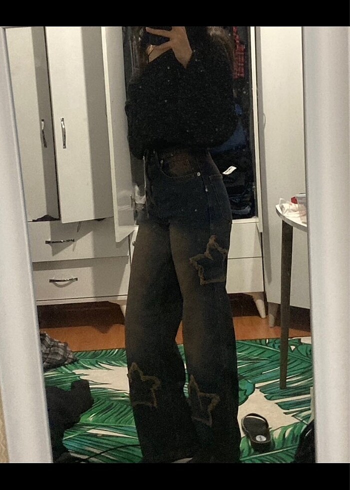 Eskitmeli Wide Leg Pantolon - Görsel 3