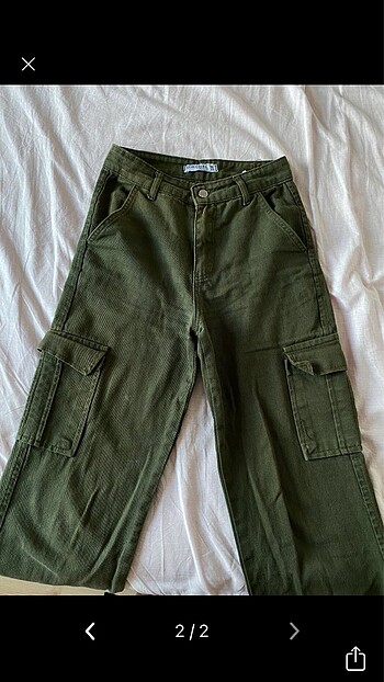 Haki Kargo Pantolon - Görsel 2