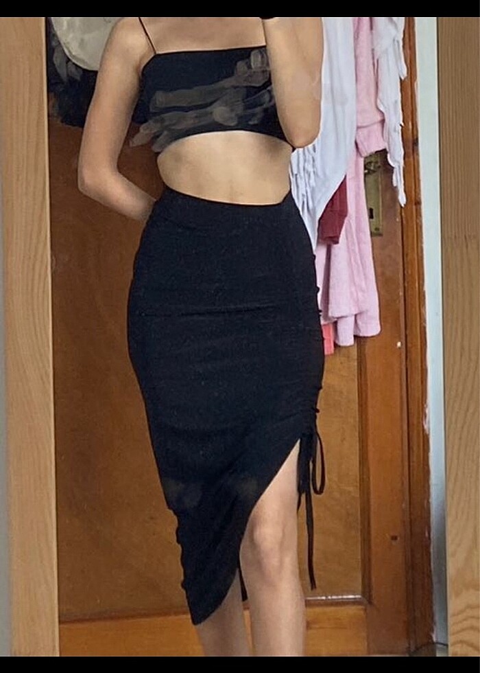 Ayarlanabilir Siyah Etek - Görsel 2