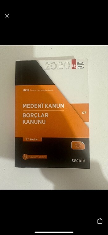 Medeni Kanun Borçlar Kanunu